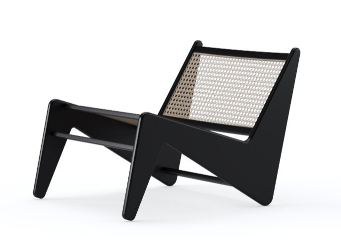 Tezzo Leaning- Black Mahogany Rattan