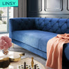 Modern Nordic Fabric Living Room Furniture Hotel Wedding Tufted Sofa Set