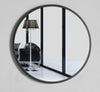 Infinity Round Mirror- Black