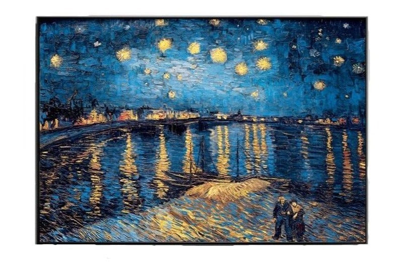 Starry Night Van Gogh Oil Paint Wall Art